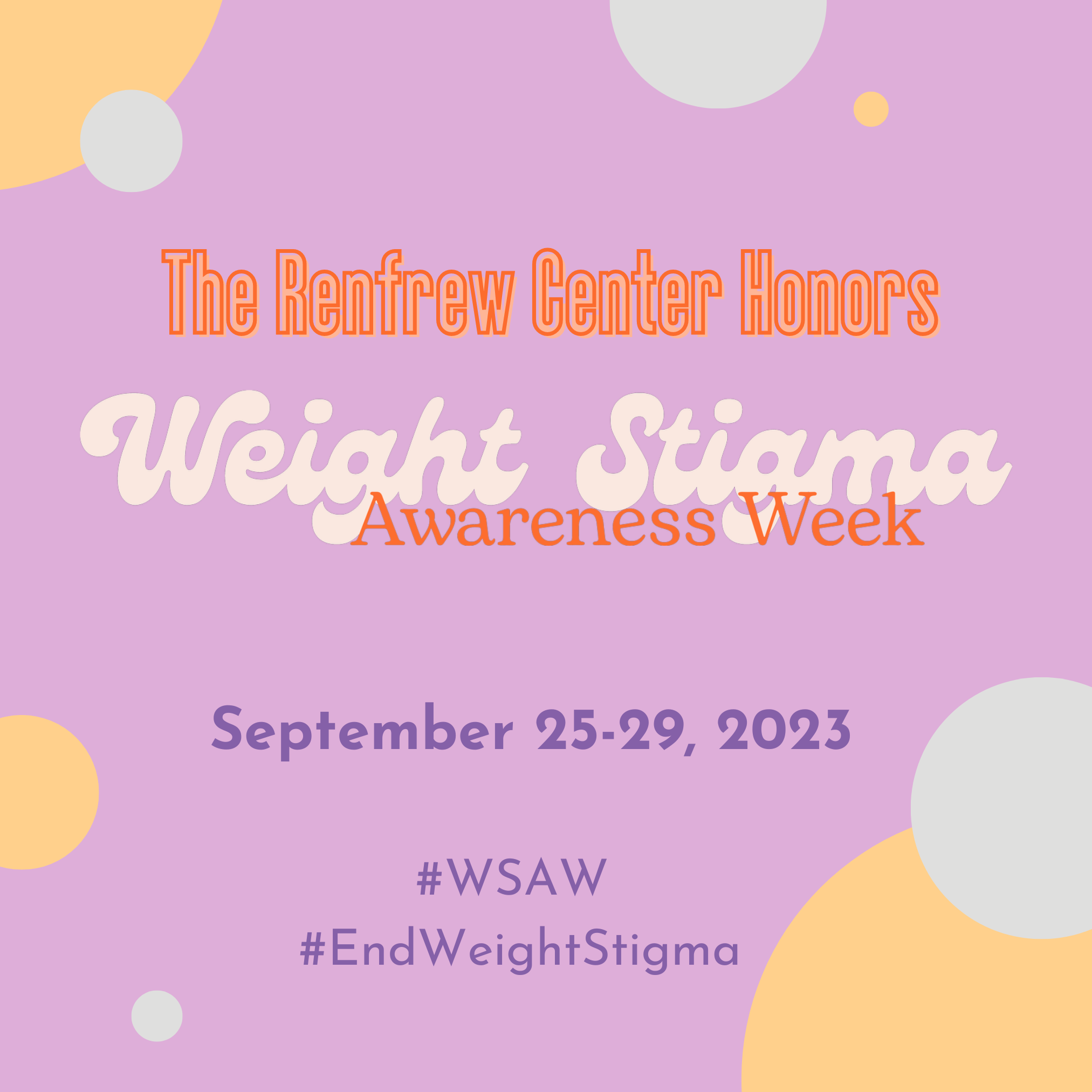 Weight Stigma Awareness Week The Best Mental Health Learning Resources